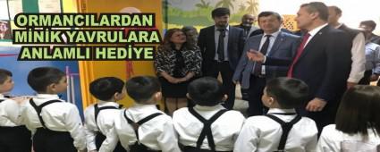ORMANCILARDAN M�N�K YAVRULARA ANLAMLI HED�YE