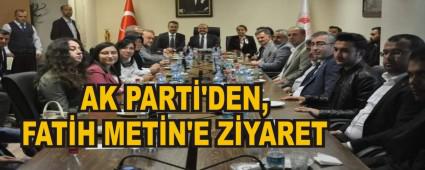 AK PART�\'DEN, FAT�H MET�N\'E Z�YARET