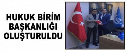 HUKUK B�R�M BA�KANLI�I OLU�TURULDU