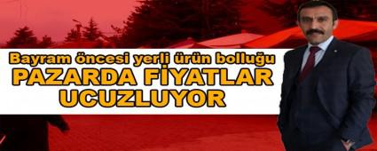 Bayram �ncesi yerli �r�n bollu�u