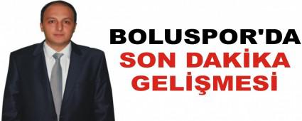 BOLUSPOR\'DA SON DAK�KA GEL��MES�