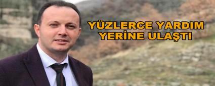Y�ZLERCE YARDIM YER�NE ULA�TI