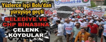 Y�zlerce i��i Bolu\'dan y�r�y��e ge�ti
