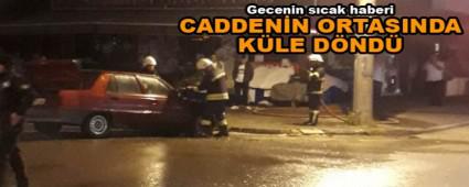 CADDEN�N ORTASINDA K�LE D�ND�