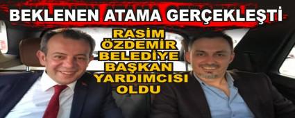 RAS�M �ZDEM�R BELED�YE BA�KAN YARDIMCISI OLDU