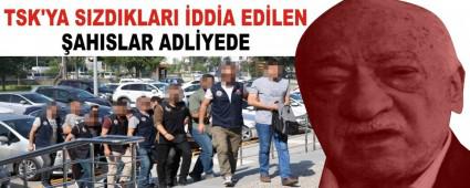 TSK\'YA SIZDIKLARI �DD�A ED�LEN �AHISLAR ADL�YEDE