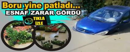 Boru yine patlad��