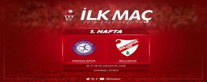 TFF 1. Lig 2019-2020 sezonu fikst�r� �ekildi