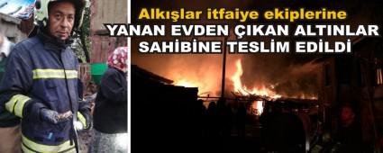 Alk��lar itfaiye ekiplerine
