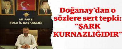 Do�anay\'dan o s�zlere sert tepki: