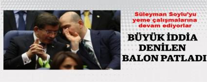 S�leyman Soylu\'yu yeme �al��malar�na devam ediyorlar