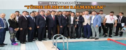 BAKAN KASAPO�LU �Y�ZME B�LMEYEN KALMAYACAK�