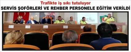 Trafikte i� s�k� tutuluyor