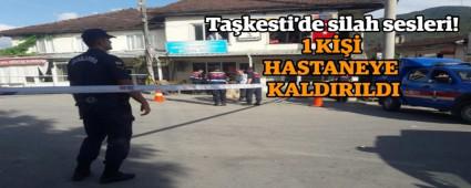 Ta�kesti\'de silah sesleri!
