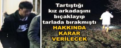 Tart��t��� k�z arkada��n� b��aklay�p tarlada b�rakm��t�