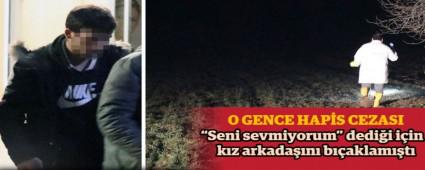 �Seni sevmiyorum� dedi�i i�in k�z arkada��n� b��aklam��t�