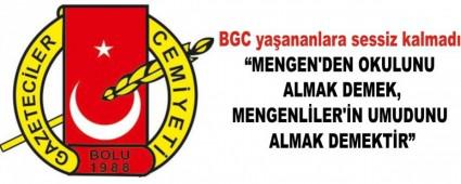 BGC ya�ananlara sessiz kalmad�