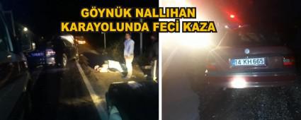 G�YN�K NALLIHAN KARAYOLUNDA FEC� KAZA