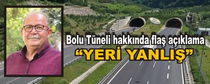 Bolu T�neli hakk�nda fla� a��klama