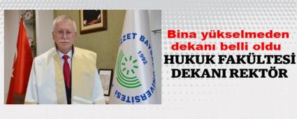 B�NA Y�KSELMEDEN DEKANI BELL� OLDU