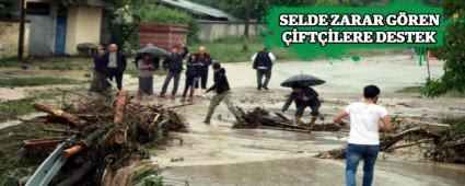 SELDE ZARAR G�REN ��FT��LERE DESTEK