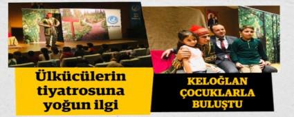 KELO�LAN �OCUKLARLA BULU�TU