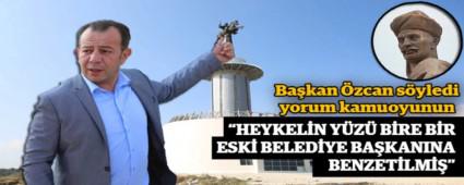 �HEYKEL�N Y�Z� B�RE B�R ESK� BELED�YE BA�KANINA BENZET�LM�ޔ