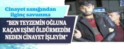 Cinayet san���ndan ilgin� savunma