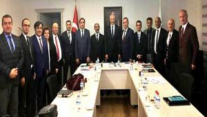 TUR�ZM OTELC�L�K, BAKANLIKTAK� TOPLANTIYA KATILDI