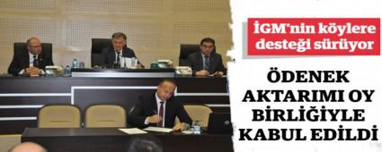 �DENEK AKTARIMI OY B�RL���YLE KABUL ED�LD�