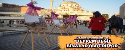 �DEPREM DE��L B�NALAR �LD�R�YOR�