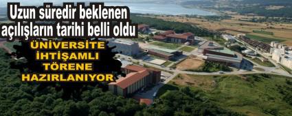 �N�VERS�TE �HT��AMLI T�RENE HAZIRLANIYOR