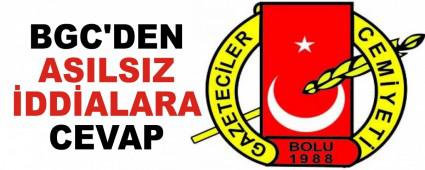 BGC’DEN ASILSIZ �DD�ALARA CEVAP