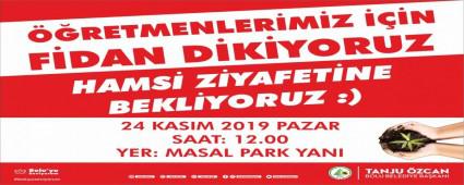 BELED�YE\'DEN BA���RETMEN VE  ��RETMENLER ���N HATIRA ORMANI