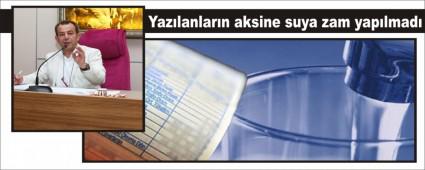 SUYA ZAM YAPMAKTAN SON ANDA VAZGE�T�