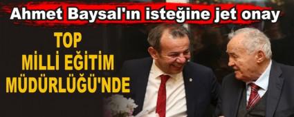 Ahmet Baysal\'�n iste�ine jet onay