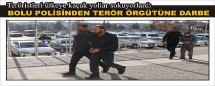 BOLU POL�S�NDEN TER�R �RG�T�NE DARBE