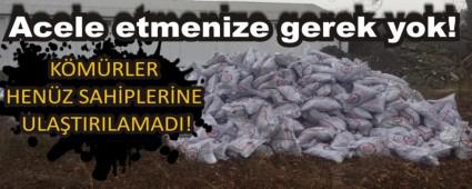 K�M�RLER HEN�Z SAH�PLER�NE ULA�TIRILAMADI!