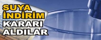 SUYA �ND�R�M KARARI ALDILAR