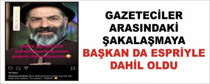 GAZETEC�LER ARASINDAK� �AKALA�MAYA BA�KAN DA ESPR�YLE DAH�L OLDU