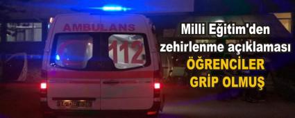 Milli E�itim\'den zehirlenme a��klamas�