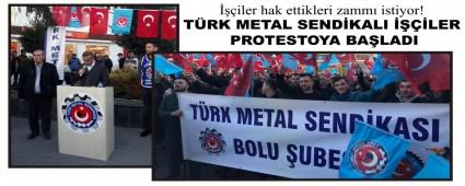 ���iler hak ettikleri zamm� istiyor!