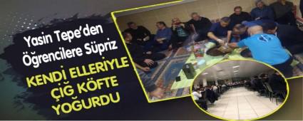 Yasin Tepe\'den ��rencilere S�priz