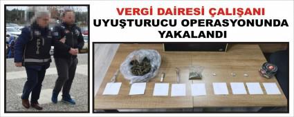 VERG� DA�RES� �ALI�ANI UYU�TURUCU OPERASYONUNDA YAKALANDI