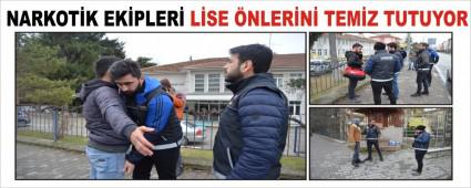 NARKOT�K EK�PLER� L�SE �NLER�N� TEM�Z TUTUYOR