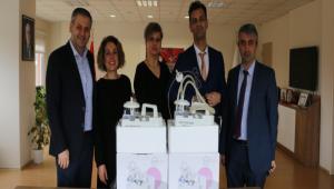 Bolu Belediyesi\'nden sa�l�k kurulu�lar�na cihaz deste�i
