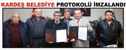 KARDE� BELED�YE PROTOKOL� �MZALANDI