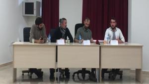 Ba�ar�l� muhabirler, gazeteci adaylar� ile bir araya geldi