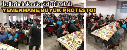 ���ilerin hak m�cadelesi ba�lad�