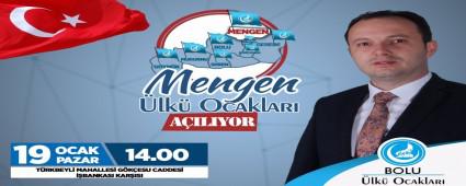 BOLU\'DA 7. �L�E OCAK BA�KANLI�I MENGEN\'DE A�ILIYOR
